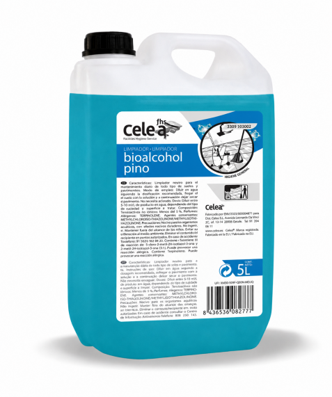 Limpiador Bioalcohol  PINO FHS 5L - FE