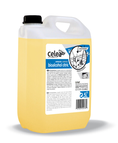 Limpiador Bioalcohol  CITRIC  FHS 5L - FE