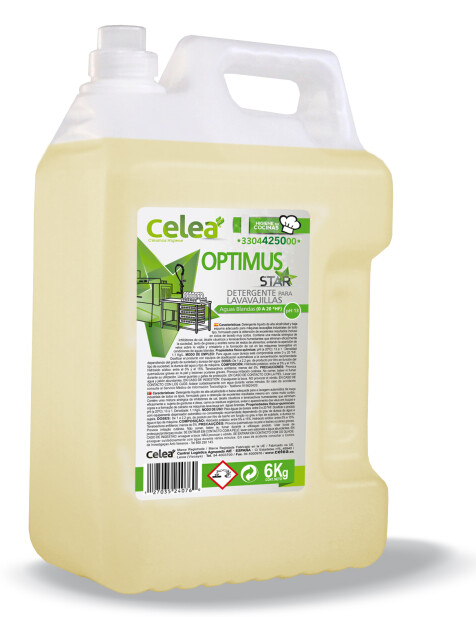 Lavavajillas Máquina OPTIMUS STAR Aguas Blandas 6 Kg - FE