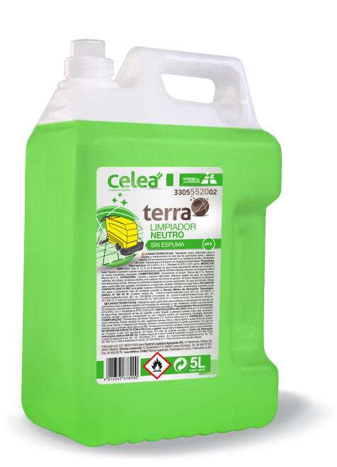 Limpiador Neutro, sin espuma TERRA 5L