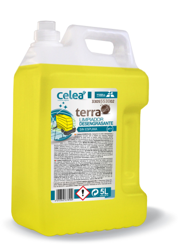 Limpiador Desengrasante, sin espuma TERRA 5L