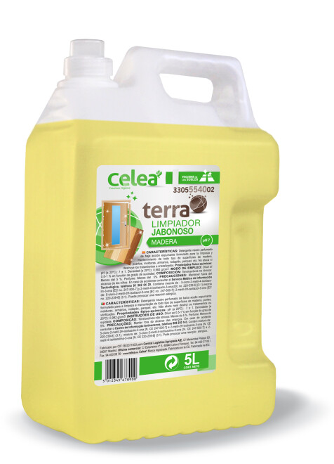 Limpiador Jabonoso Madera TERRA 5L