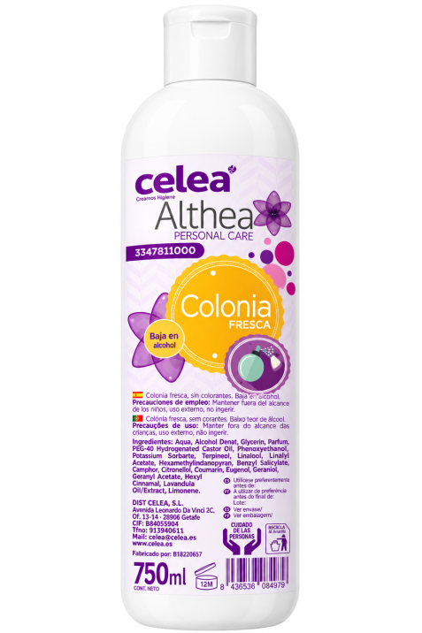 Colonia ALTHEA  750 ml