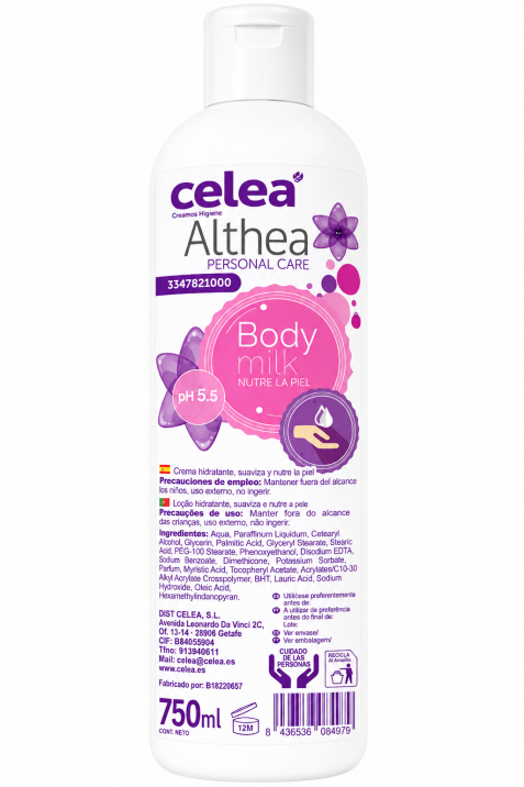 Body Milk ALTHEA  750 ml