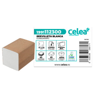 Servilleta Blanca 11x23 - 2C P-90