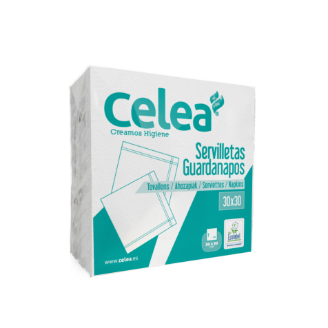 Servilleta Blanca 30x30  1C P-100