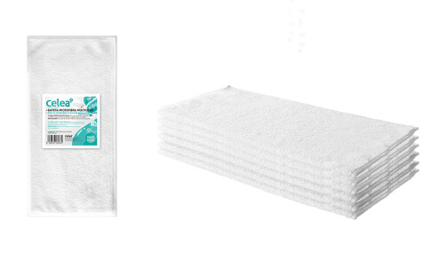Bayeta Microfibra Multiusos Blanca 40x38cm  320 gr/m2