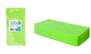 Bayeta Microfibra Multiusos  Verde 40x30cm   280 gr/m2
