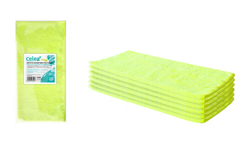 Bayeta Microfibra Multiusos Amarilla 40x30cm 280 gr/m2