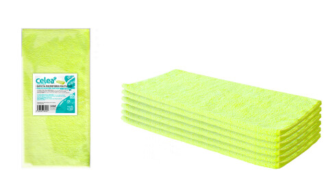 Bayeta Microfibra Multiusos Amarilla 40x38cm  320 gr/m2