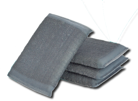Almohadilla Abrasiva Inoxidable Pack-6