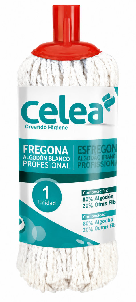 Fregona Hilo Algodón Blanco 220 g