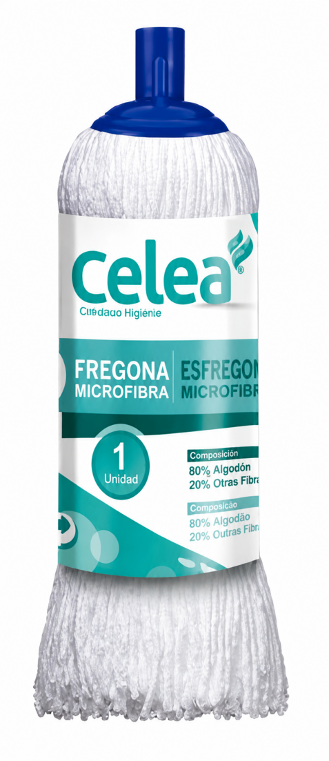 Fregona Hilo Microfibra  Blanco 160 gr