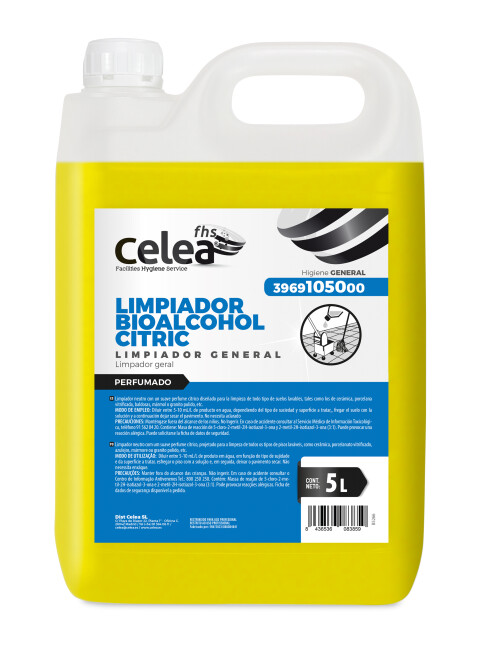 Limpiador Bioalcohol  CITRIC  FHS 5L - FA