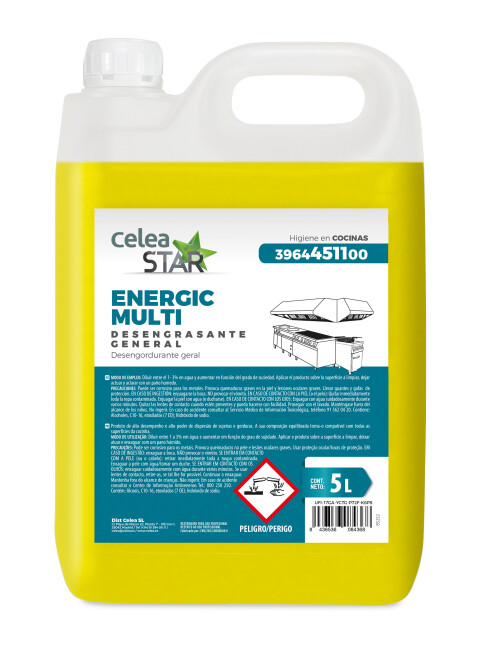 Desengrasante ENERGIC MULTI STAR 5L - FA