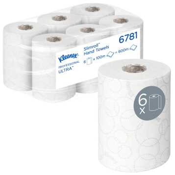Bobina Secamanos Kleenex® Ultra Slimroll™ 100 mts 2C