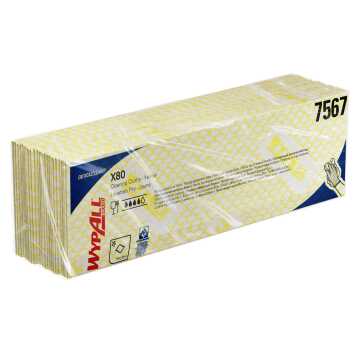 Paño WypAll® X80 Amarillo Interplegada
