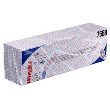 Paño WypAll® X80 Rojo Interplegada