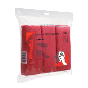 Paño WypAll® Microfibra 40x40 Rojo
