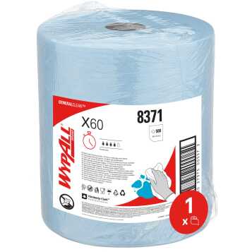 Paño WypAll® X60 Azul Bobina