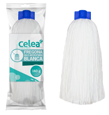 Fregona Hilo Microfibra  Blanco 160 g - FP