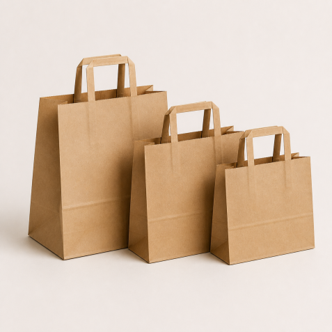 Bolsas papel con asas